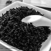 برنج سیاه  (وحشی)  2 کیلوگرم دانه کامل ویتنام  _ Wild black rice Vietnam 2kg