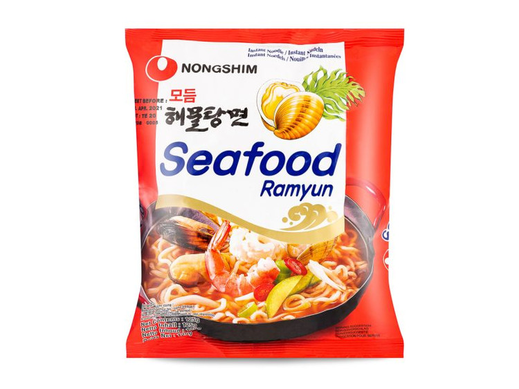 نودل دریایی  کره ای nongshim sea food