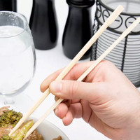 چاپستیک (چاپ استیک) چوبی یکبار مصرف بسته ۱۰۰ جفتی بامبو (چوب غذاخوری) Bamboo Chopsticks
