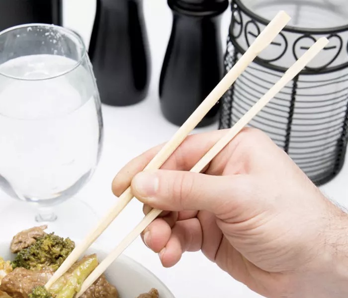 چاپستیک (چاپ استیک) چوبی یکبار مصرف بسته ۱  جفتی بامبو (چوب غذاخوری) Bamboo Chopsticks