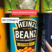 کنسرو لوبیا هاینز قوطی 415 گرم گلوتن فری HEINZ مدل BEANZ  Heinz Beanz in Tomato Sauce 415g