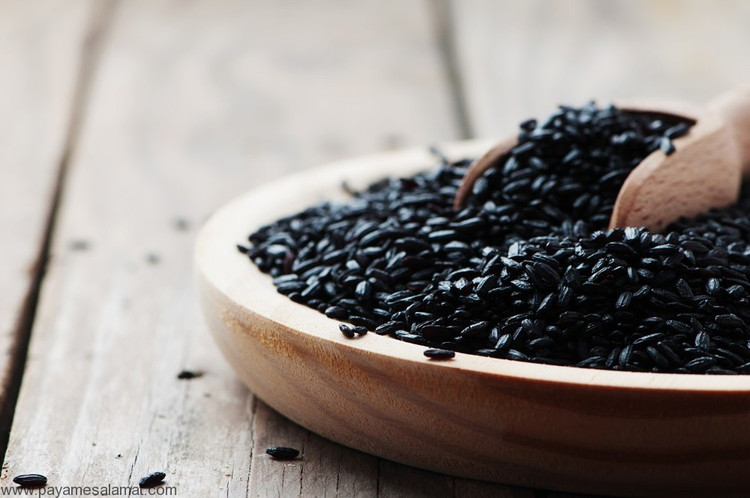 برنج سیاه (وحشی) 2 کیلوگرم دانه کامل ویتنام _ Wild black rice Vietnam 2kg