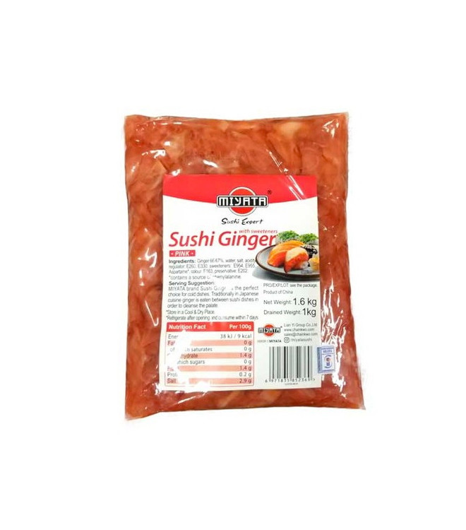 ترشی زنجبیل ( جینجر ) سوشی یک کیلو ششصد گرم ژاپنی