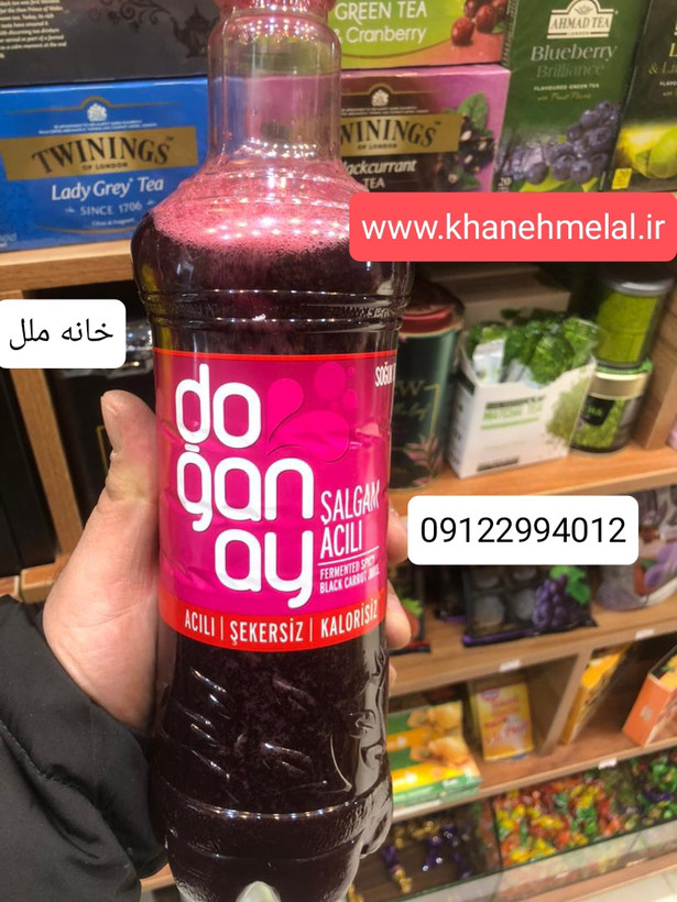 آب شلغم تند بدون قند و گلوتن دوغانای - 1 لیتر