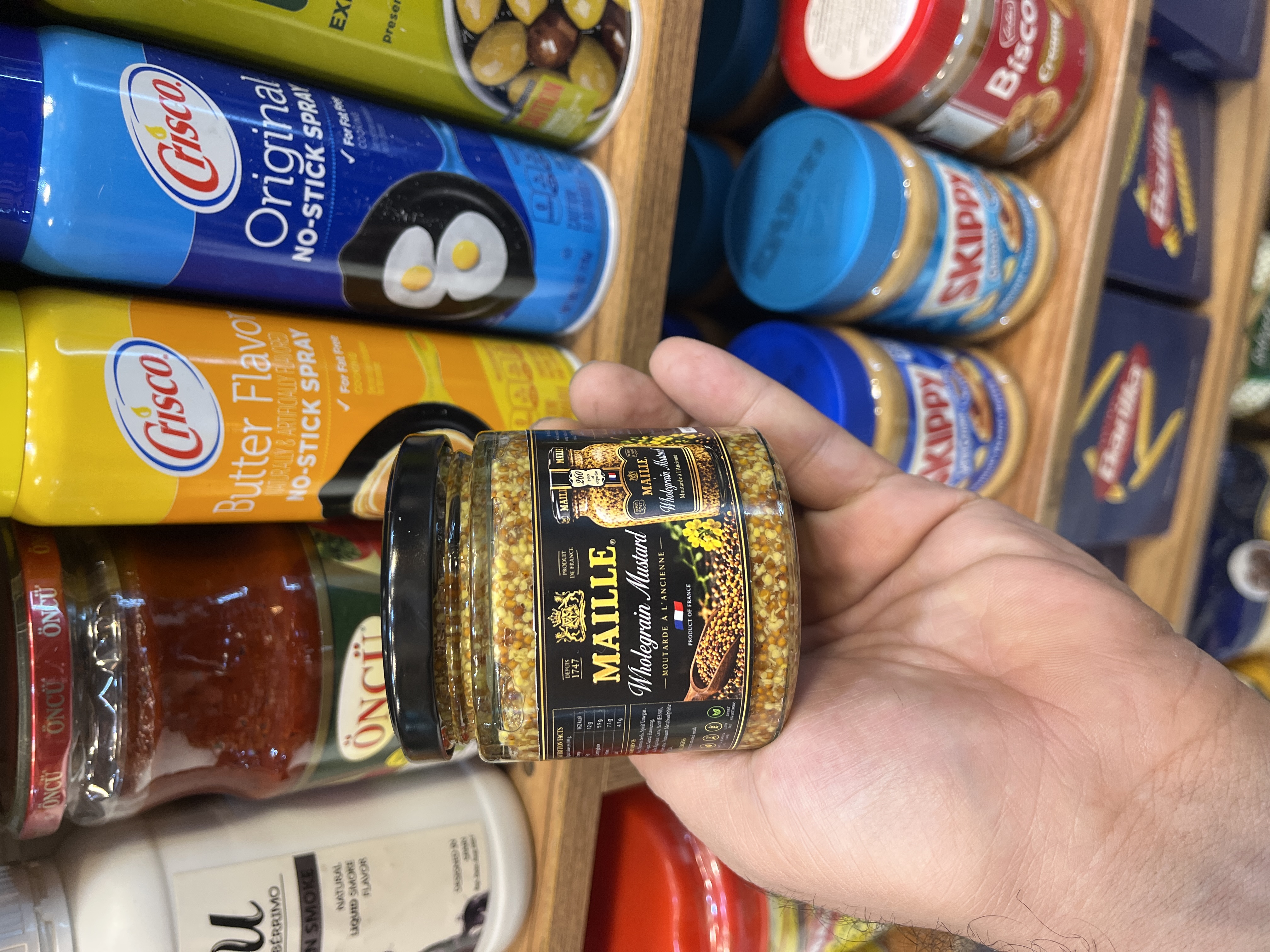 خردل دون دار مالی فرانسوی 200 گرمی MAILLE
